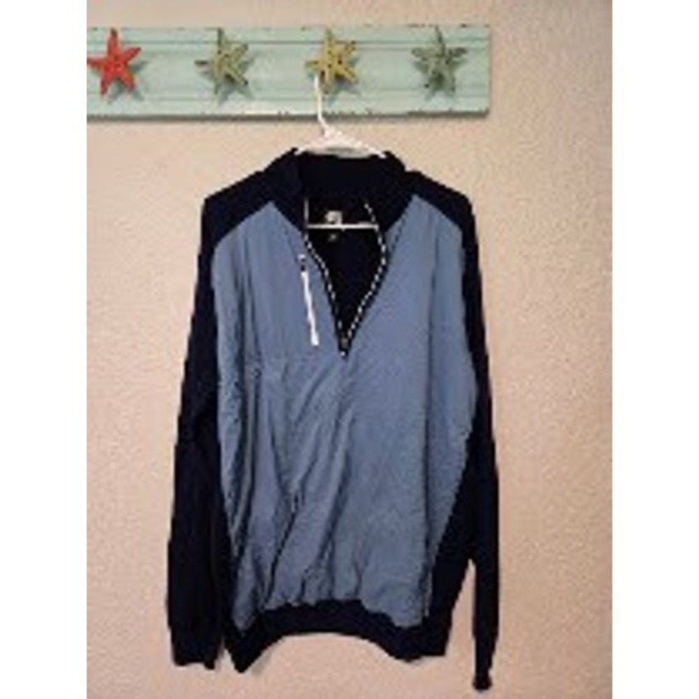 Footjoy Men's Blue Quarter Zip